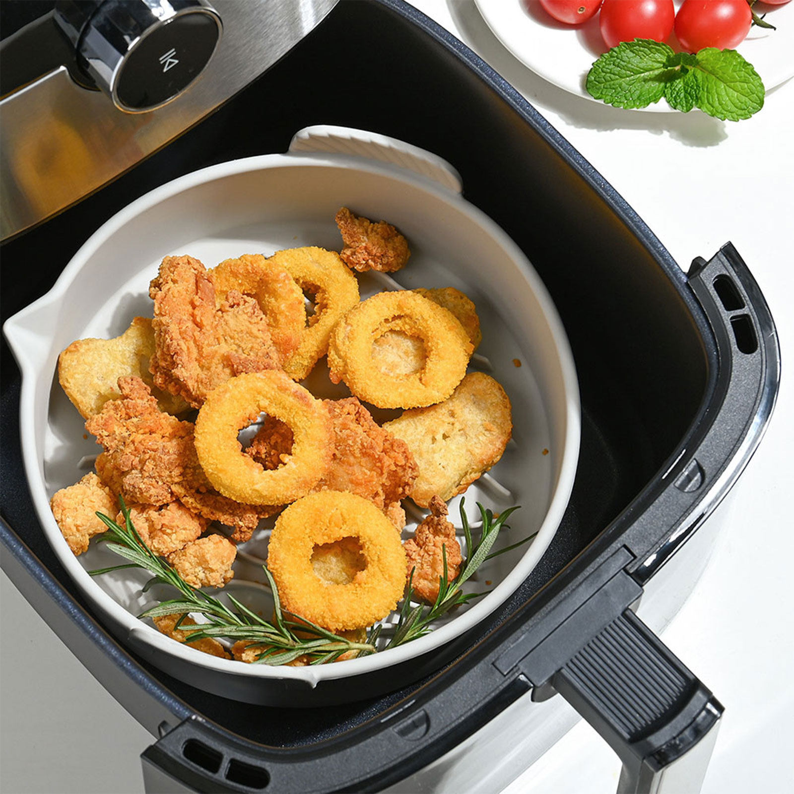 Air Fryer - Air Fryer için Silikon Kaplama, Yeniden