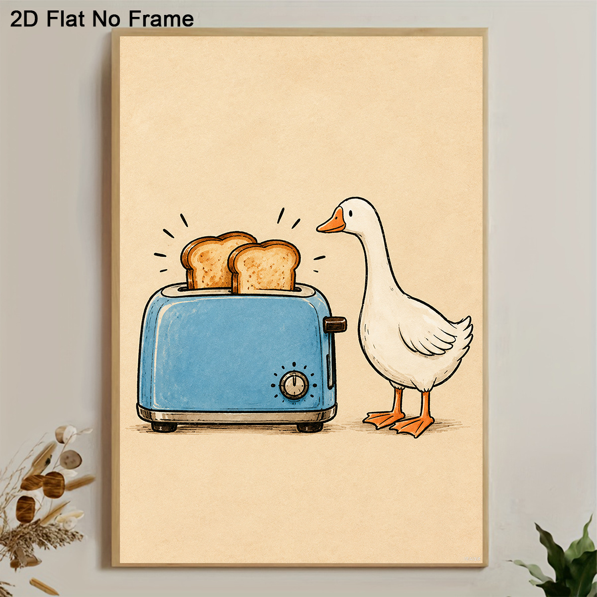 Toaster - 2D Düz, 2D Düz, 1 adet